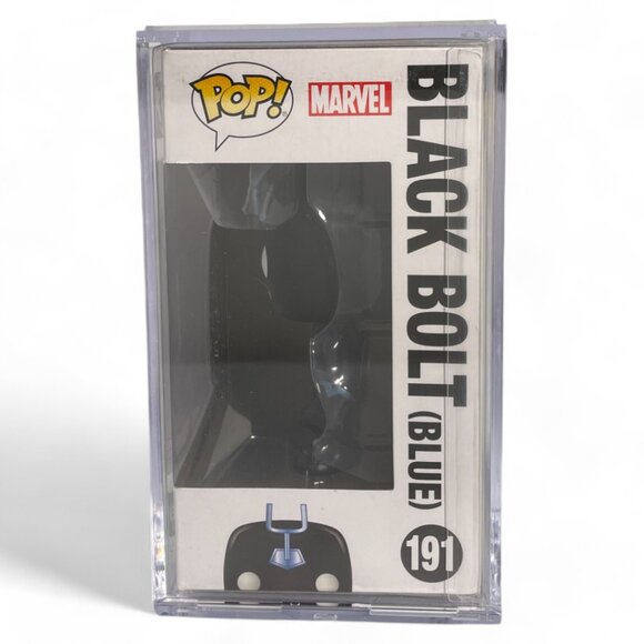 Funko Pop! Marvel: Black Bolt (Blue) #191 Exclusive SIGNED by Anson Mount - Picture 5 of 8